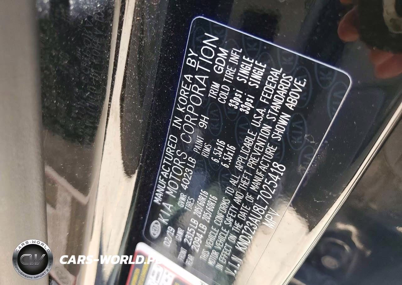 2020 Kia Soul Lx VIN:KNDJ23AU8L7025418 - 12