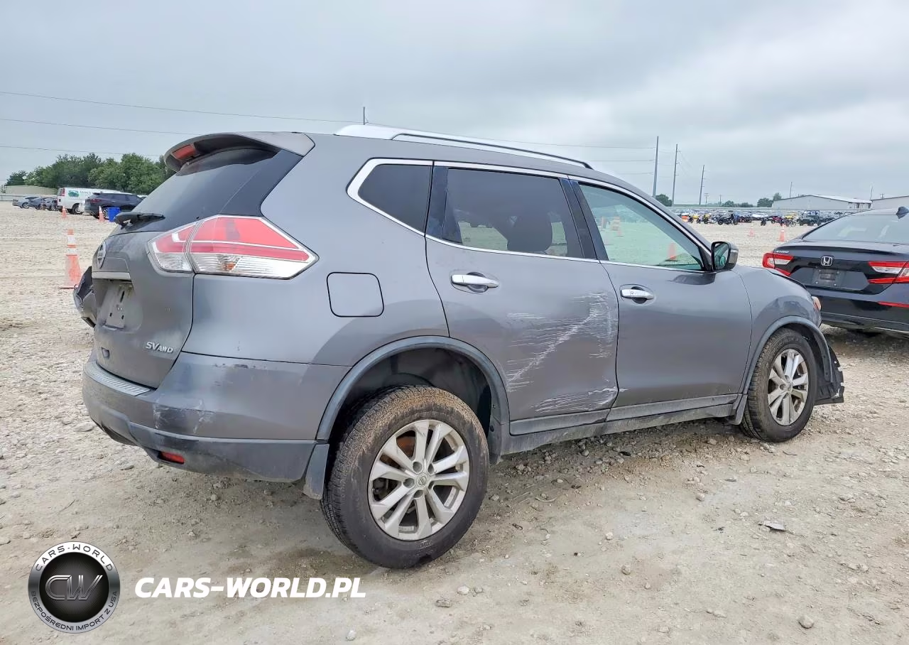 2015 Nissan Rogue Sv VIN:KNMAT2MV5FP514858 - 3