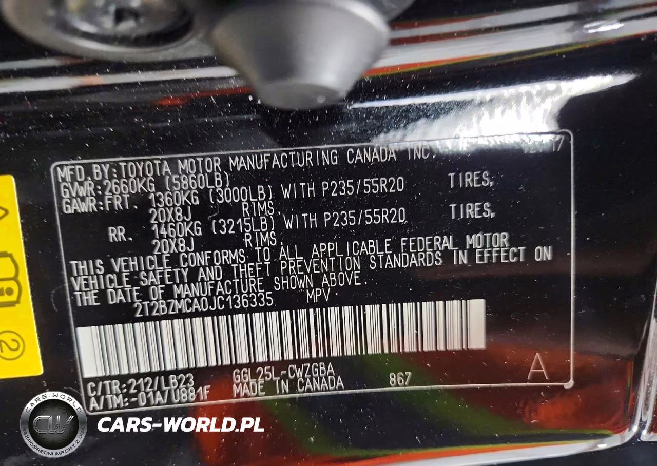 2018 Lexus Rx 350 Base VIN:2T2BZMCA0JC136335 - 13