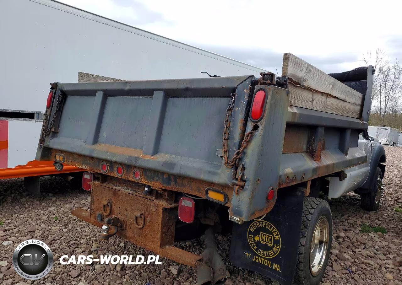 2011 Ford F550 Super Duty Dump Truck VIN:1FDUF5HT6BEA27099 - 3