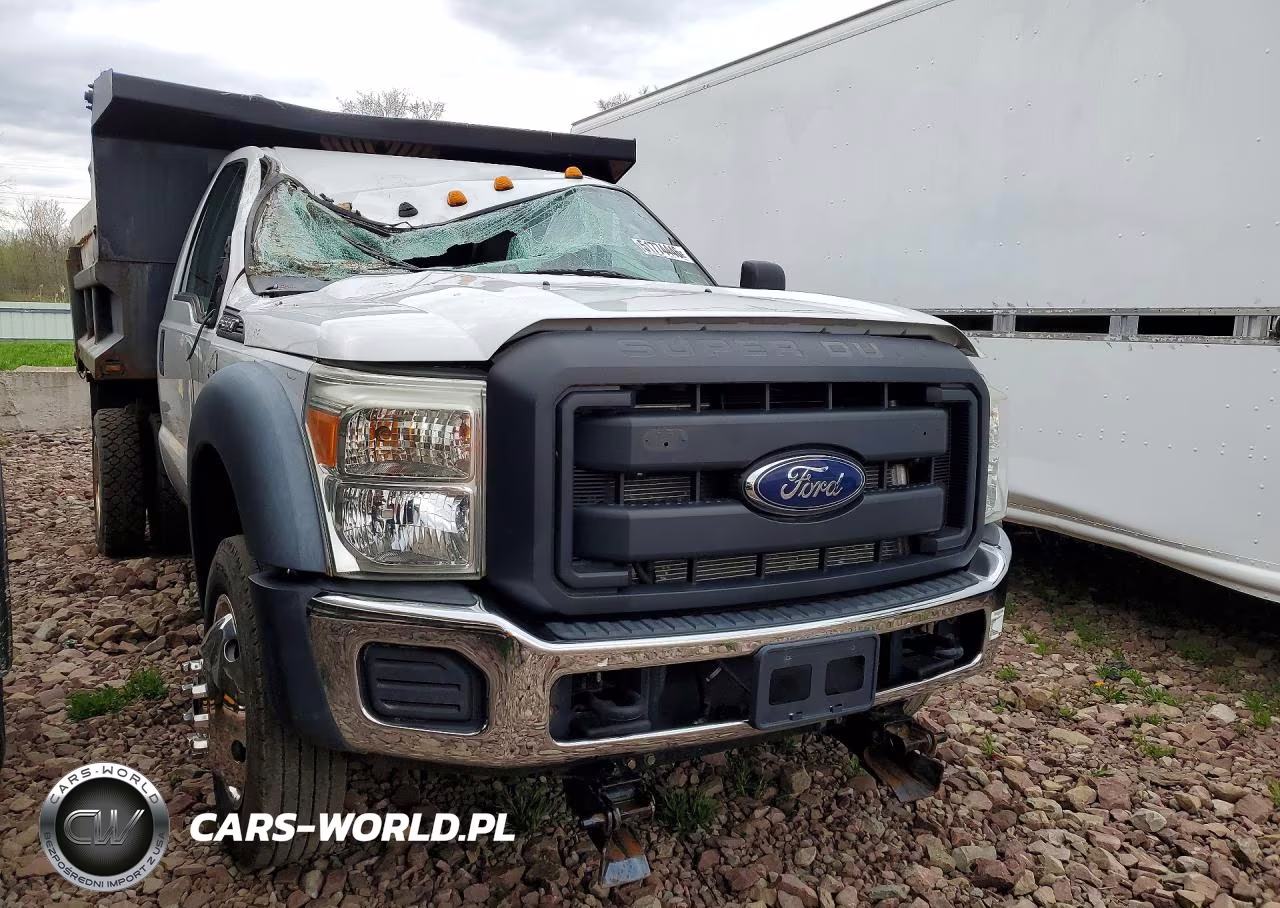 2011 Ford F550 Super Duty Dump Truck VIN:1FDUF5HT6BEA27099 - 4