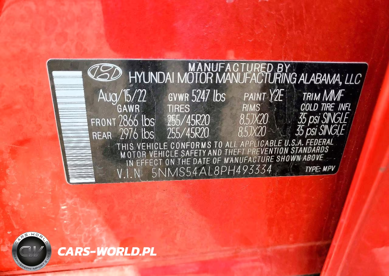 2023 Hyundai Santa Fe Calligraphy VIN:5NMS54AL8PH493334 - 14