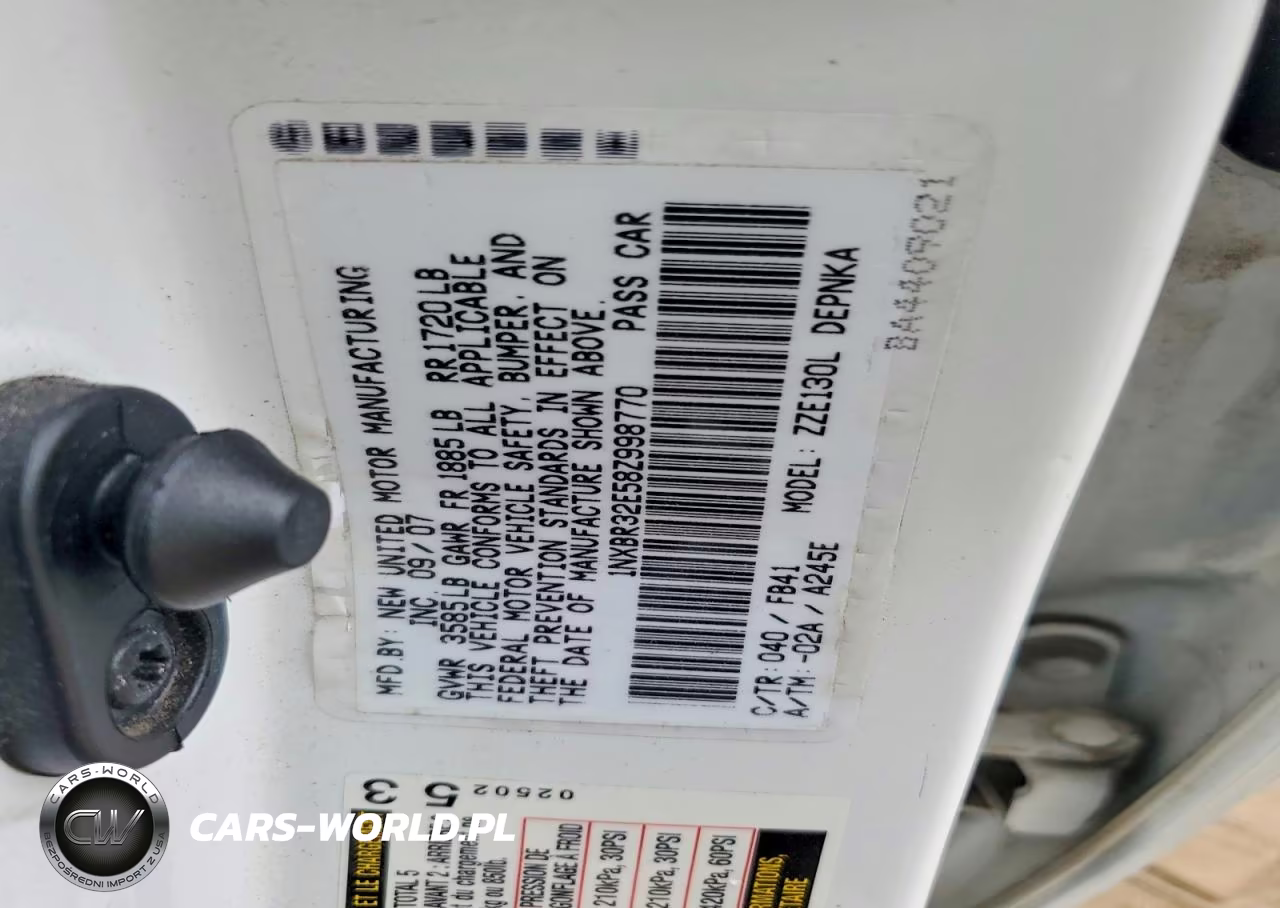 2008 Toyota Corolla Le VIN:1NXBR32E58Z998770 - 12