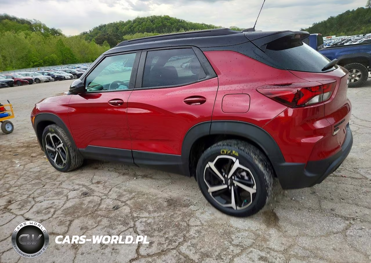 2021 Chevrolet Trailblazer Rs VIN:KL79MUSL6MB139275 - 2