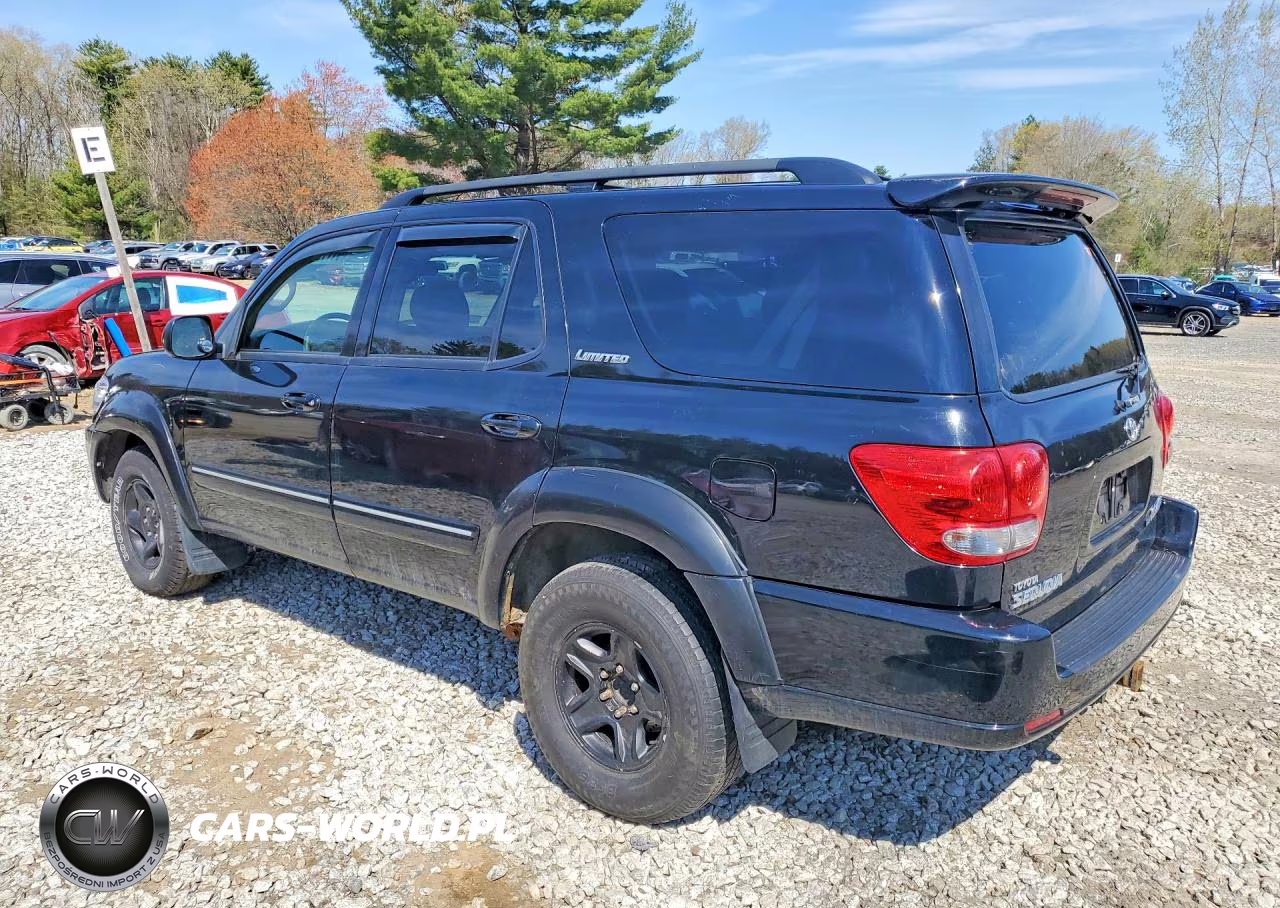 2007 Toyota Sequoia Limited VIN:5TDBT48A27S286641 - 2