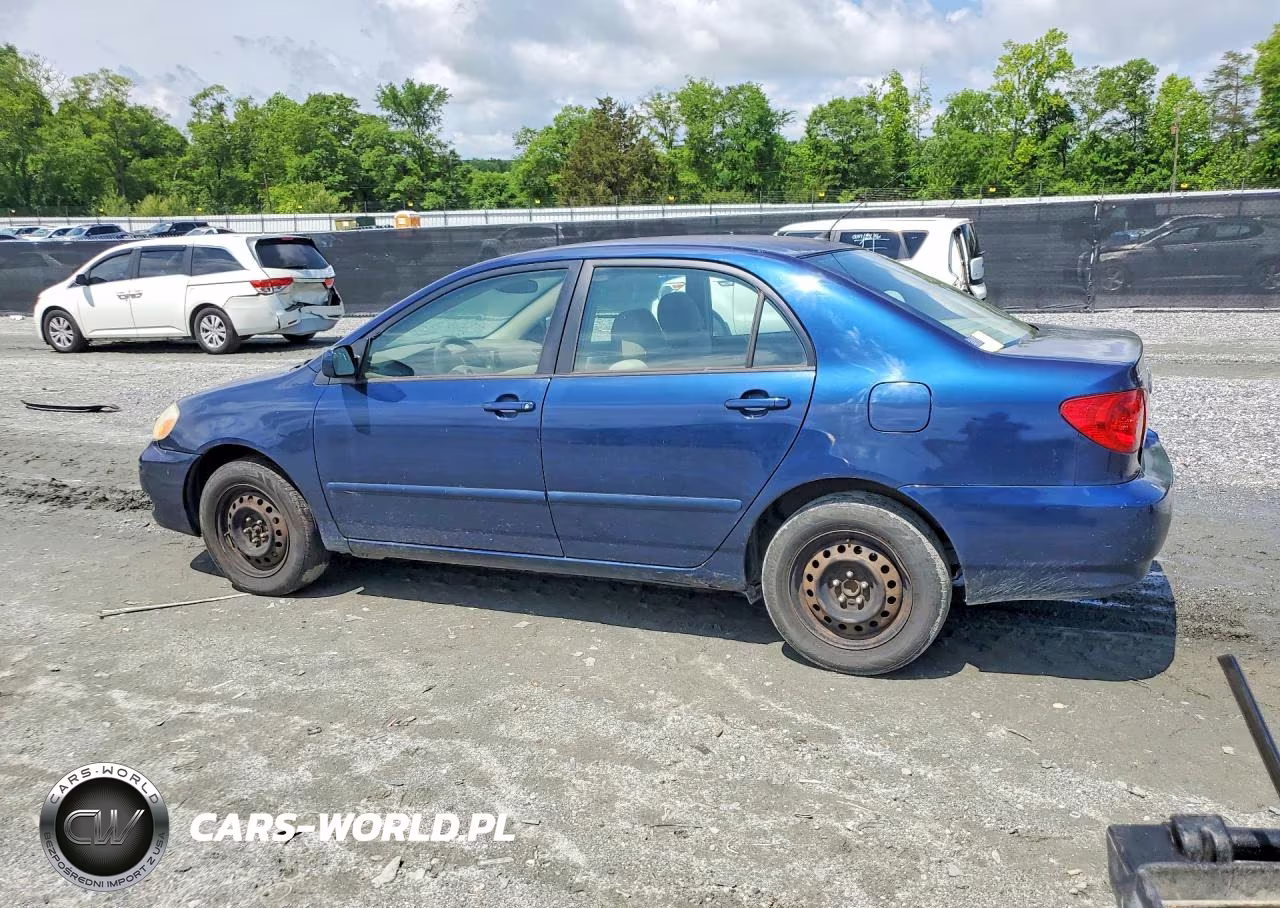 2005 Toyota Carola VIN:2T1BR32E55C447008 - 2
