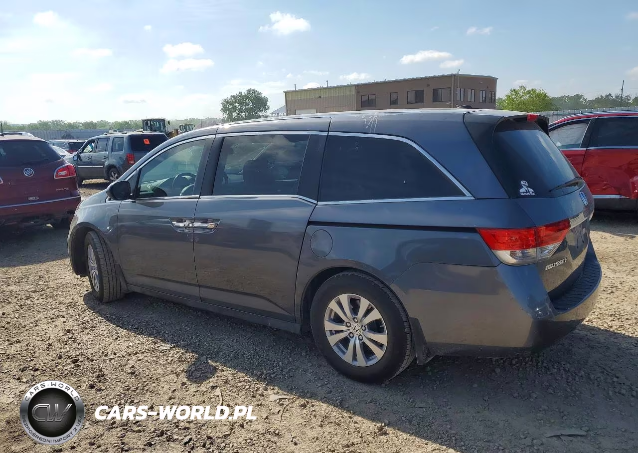 2017 Honda Odyssey Exl VIN:5FNRL5H63HB005310 - 2