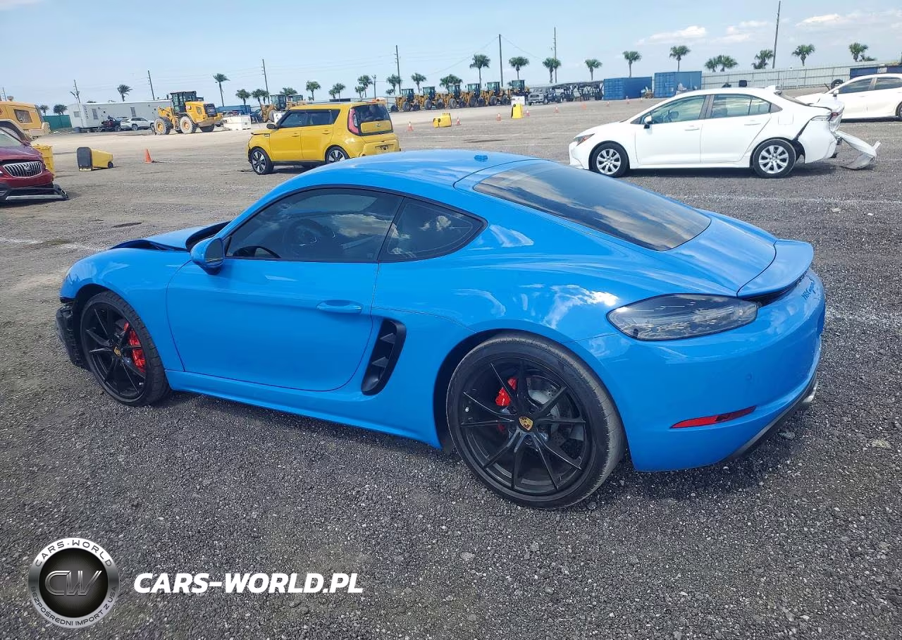 2022 Porsche Cayman S VIN:WP0AB2A86NS263328 - 2