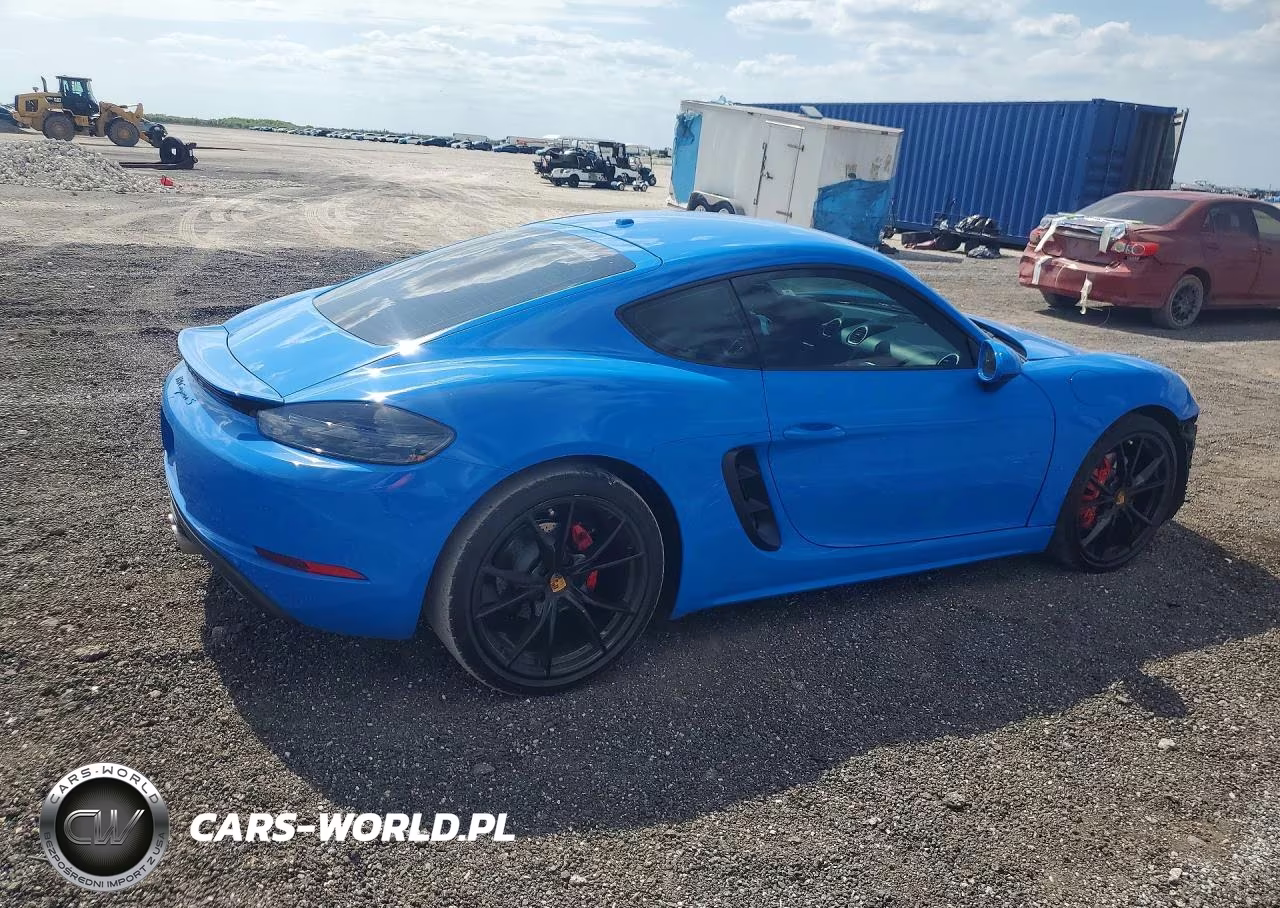 2022 Porsche Cayman S VIN:WP0AB2A86NS263328 - 3