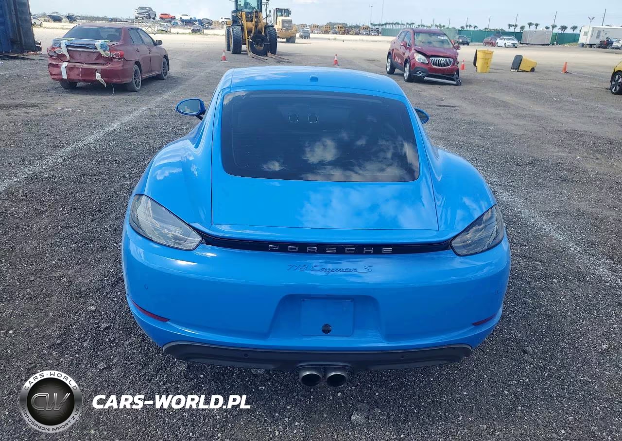 2022 Porsche Cayman S VIN:WP0AB2A86NS263328 - 6