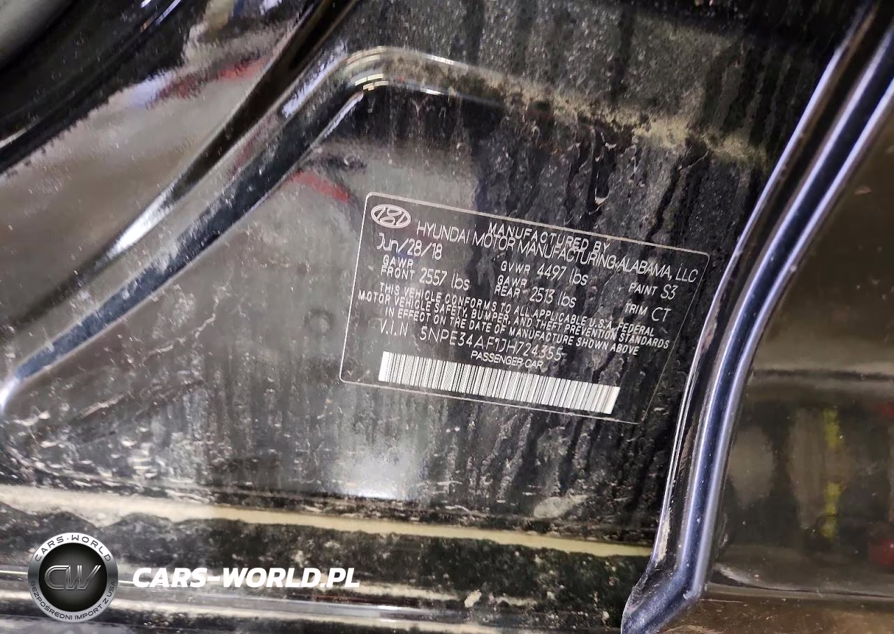 2018 Hyundai Sonata Sel+ VIN:5NPE34AF1JH724355 - 12