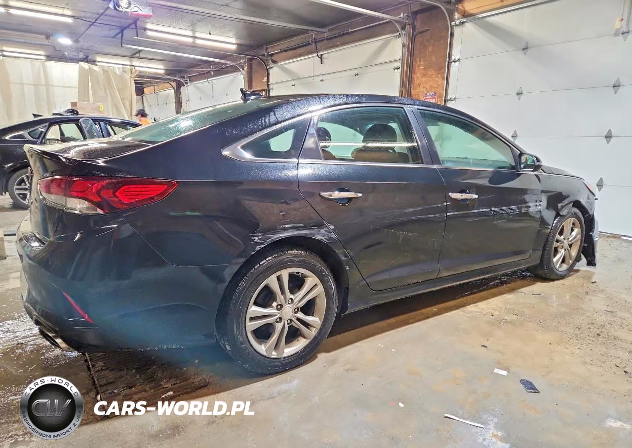2018 Hyundai Sonata Sel+ VIN:5NPE34AF1JH724355 - 3