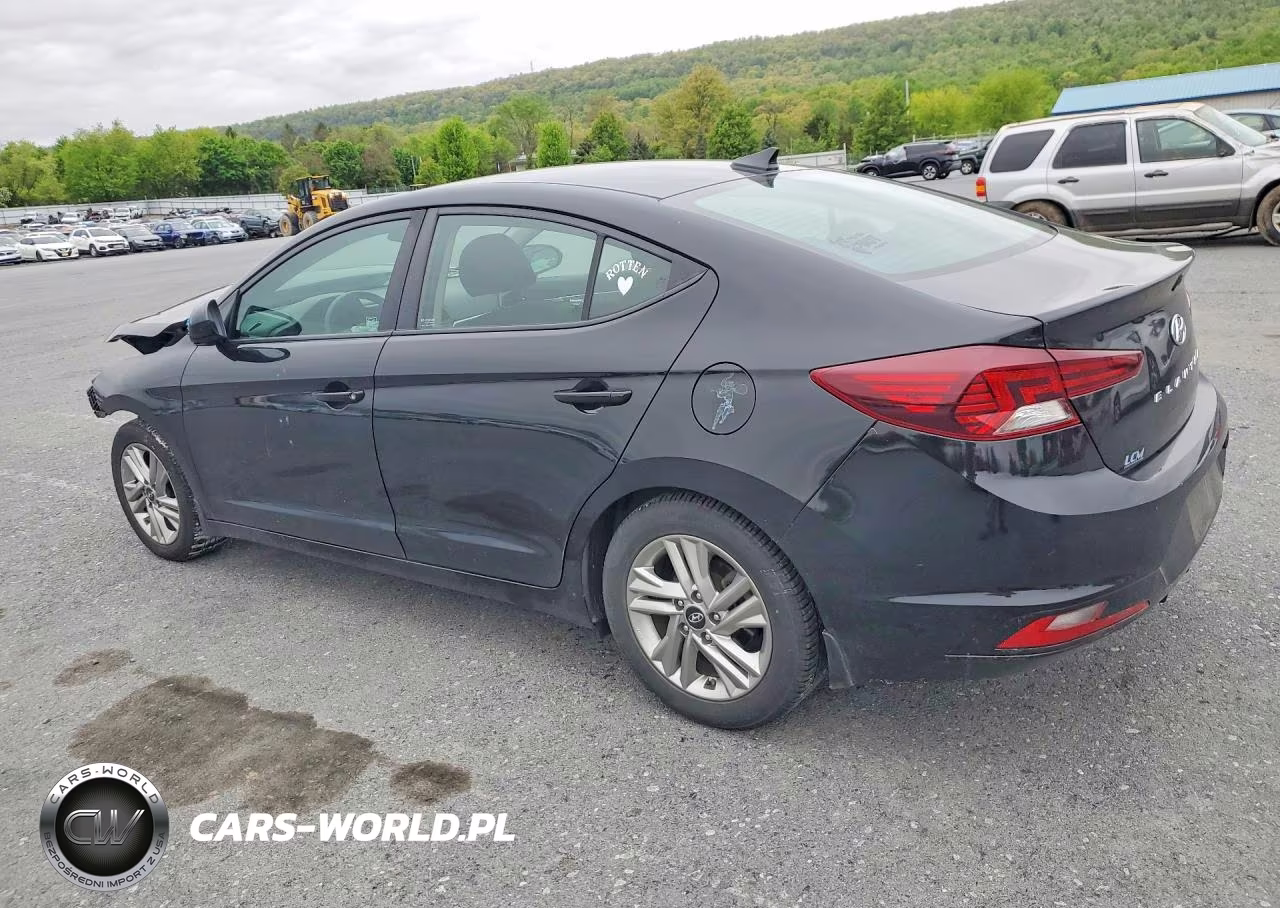 2020 Hyundai Elantra Sel VIN:KMHD84LF9LU060806 - 2