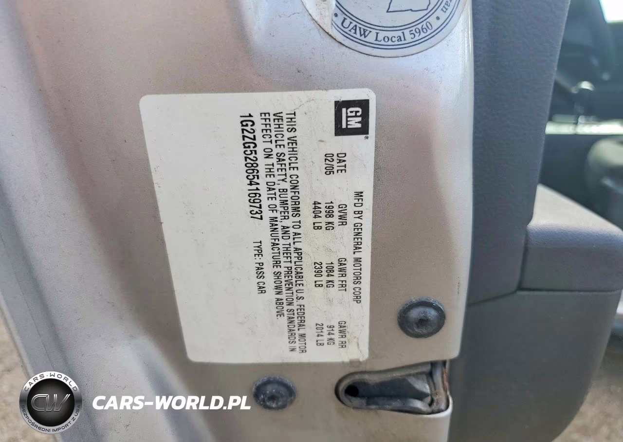 2005 Pontiac G6 VIN:1G2ZG528654169737 - 12