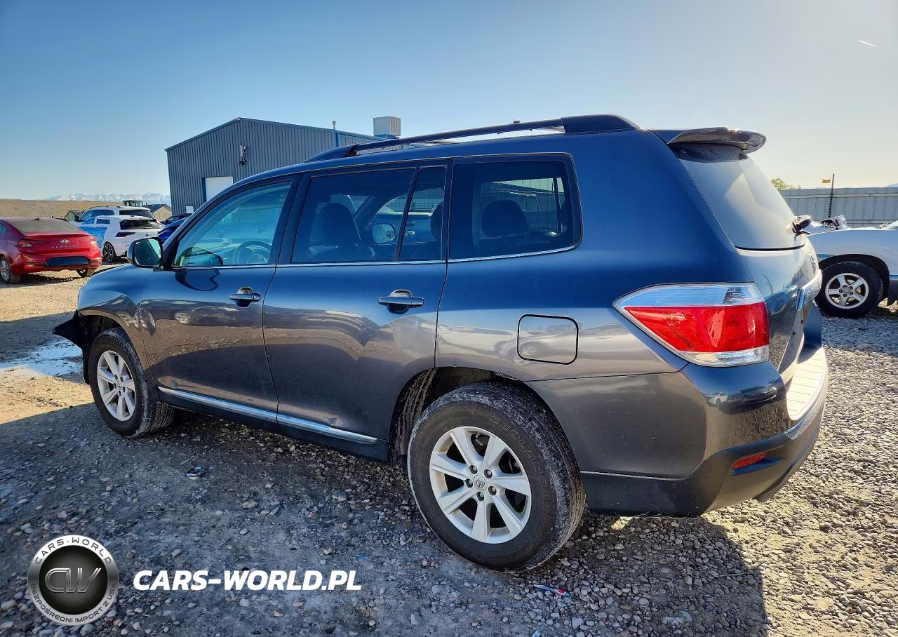2013 Toyota Highlander Se VIN:5TDBK3EH4DS258527 - 2
