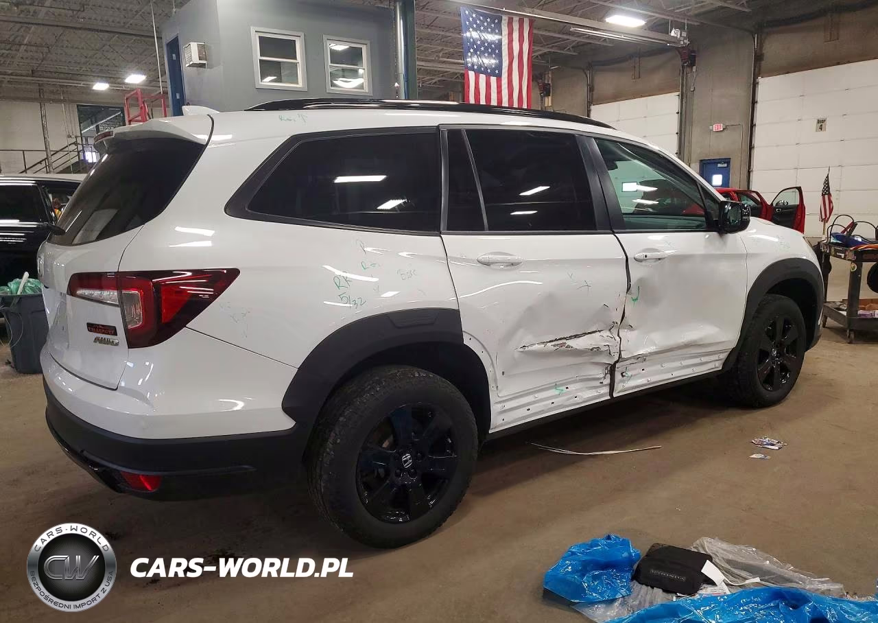 2022 Honda Pilot Trailsport VIN:5FNYF6H86NB071811 - 3