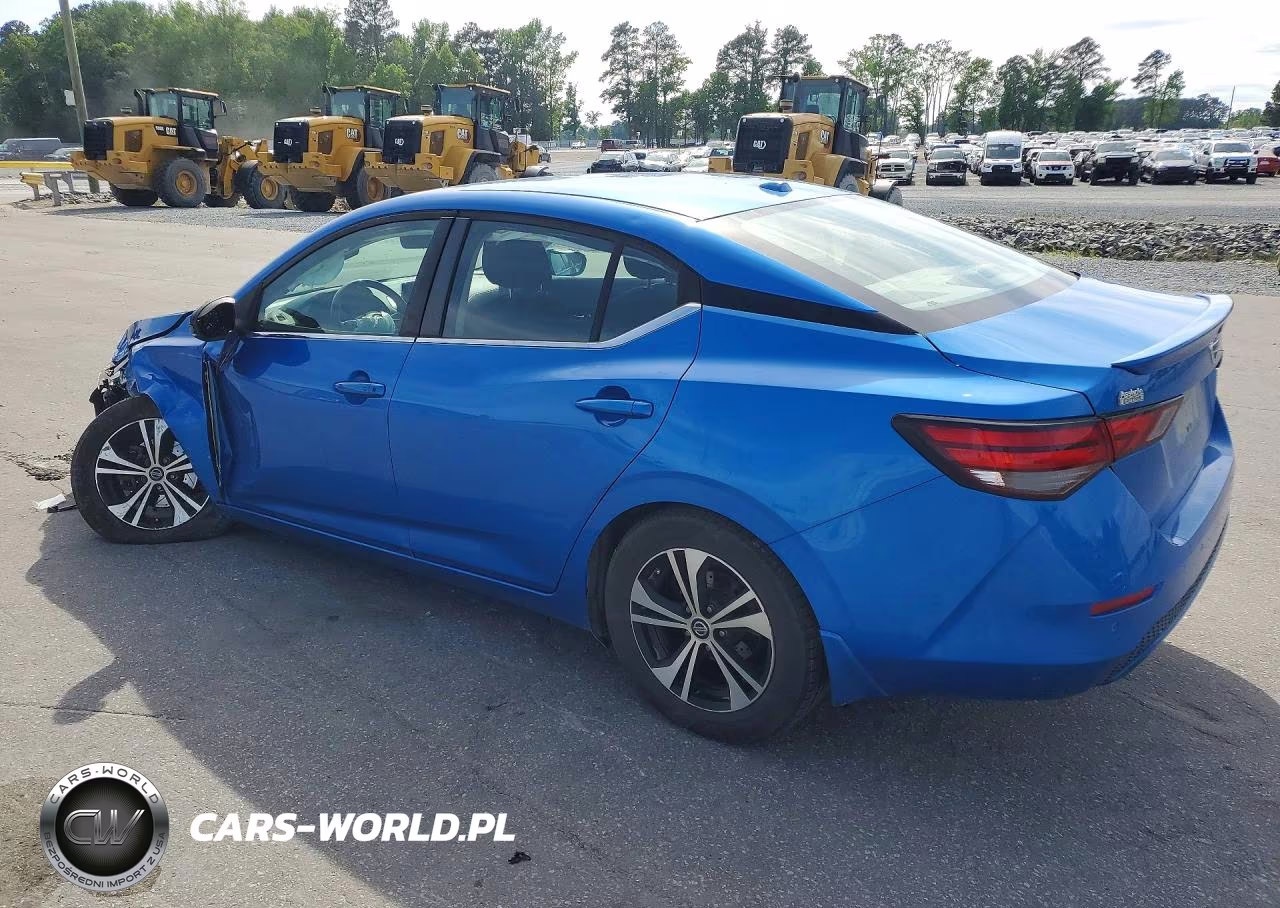 2020 Nissan Sentra Sv VIN:3N1AB8CV3LY276092 - 2