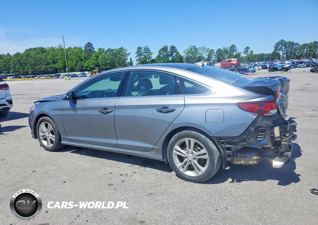 2018 Hyundai Sonata Sport+ VIN:5NPE34AF6JH704585 - 2