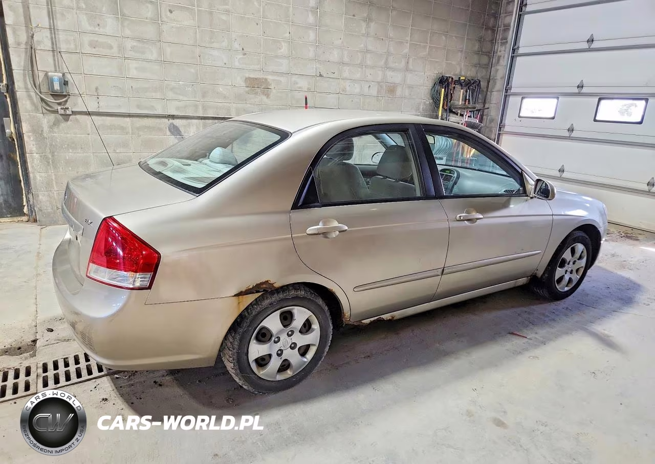 2007 Kia Spectra Lx VIN:KNAFE121775401305 - 3