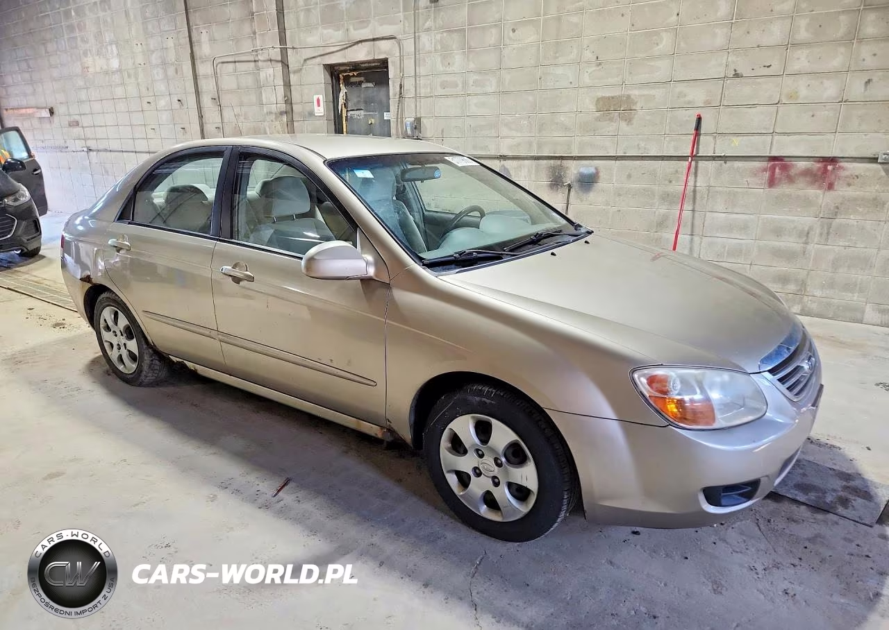 2007 Kia Spectra Lx VIN:KNAFE121775401305 - 4
