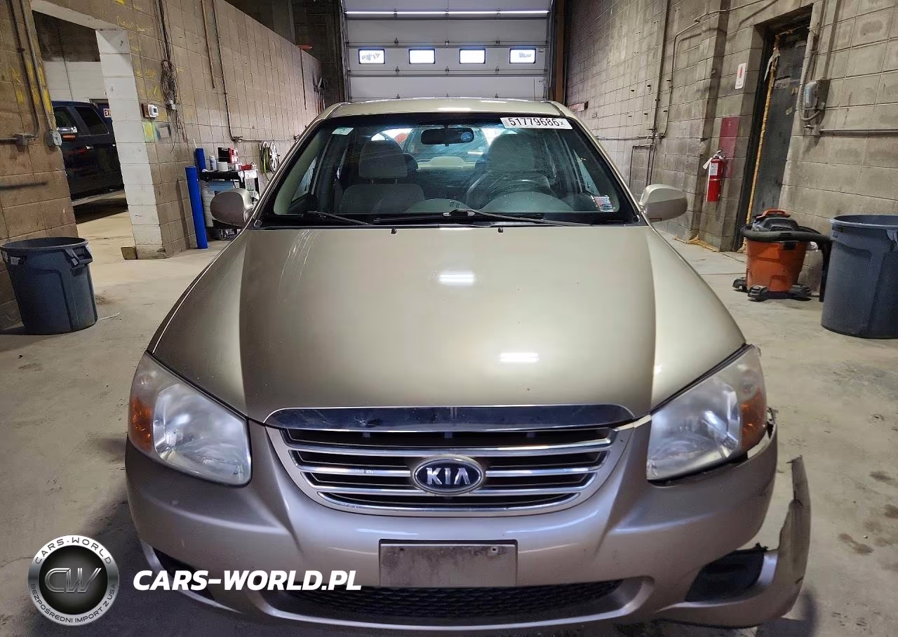 2007 Kia Spectra Lx VIN:KNAFE121775401305 - 5