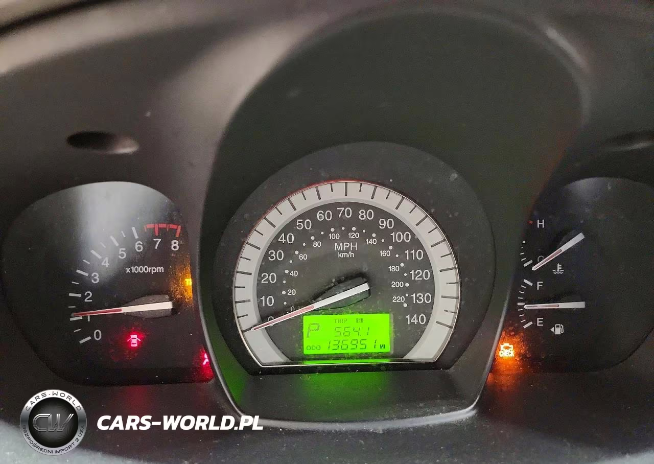2007 Kia Spectra Lx VIN:KNAFE121775401305 - 9