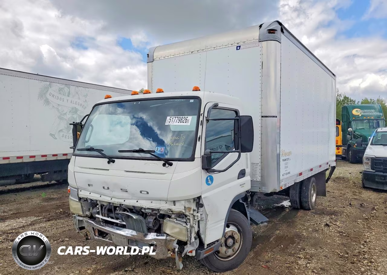 2013 Mitsubishi Fe Fec72S Box Truck