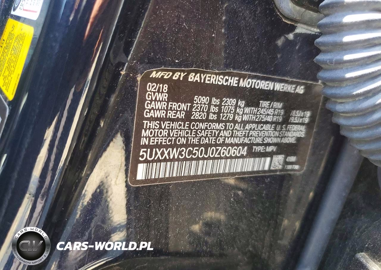 2018 BMW X4 xDrive28I VIN:5UXXW3C50J0Z60604 - 13