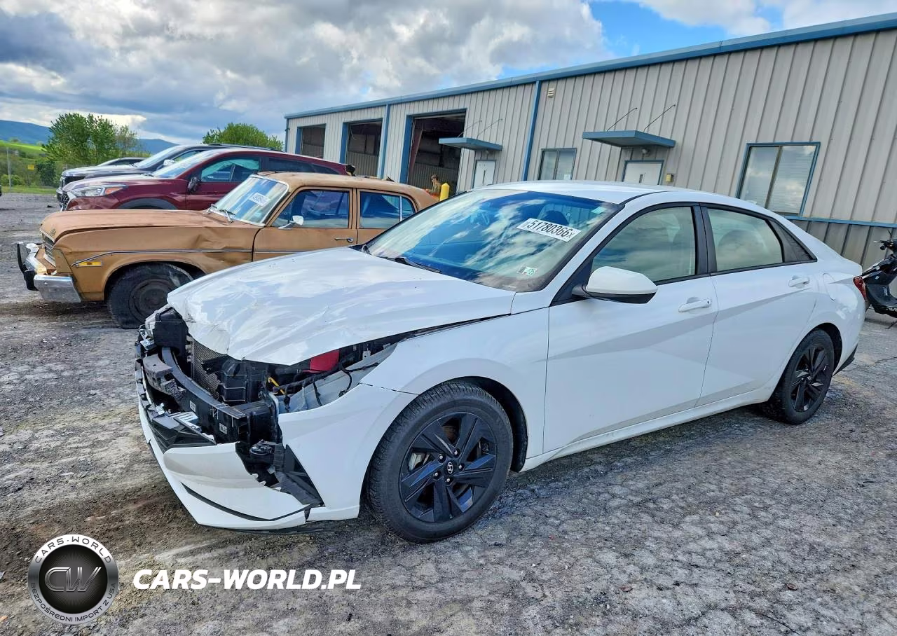 2023 Hyundai Elantra Blue VIN:KMHLM4AJ7PU042972 - 1