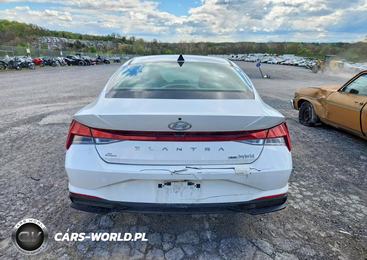2023 Hyundai Elantra Blue VIN:KMHLM4AJ7PU042972 - 6