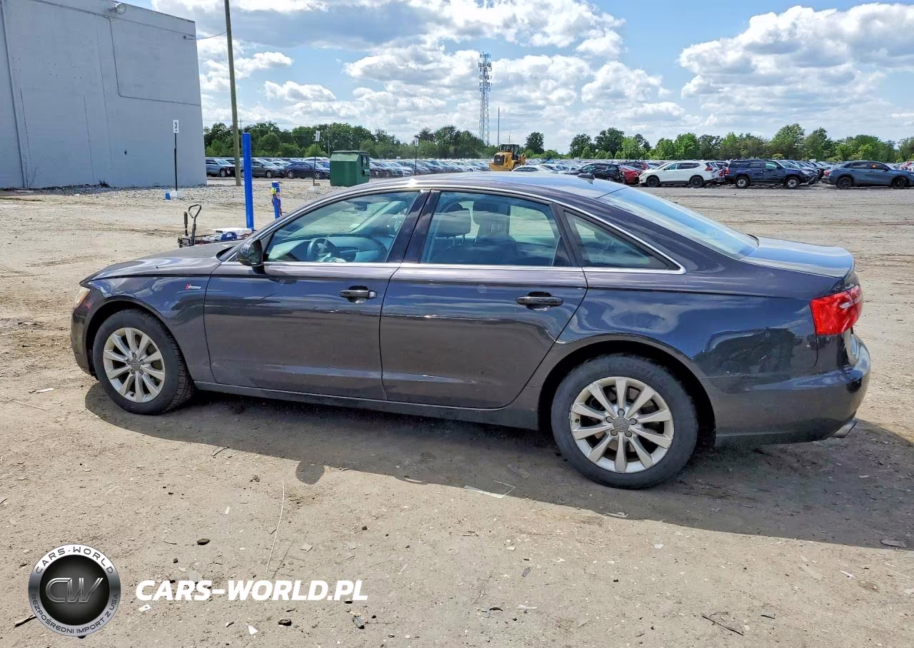 2012 Audi A6 VIN:WAUBGAFC6CN019927 - 2
