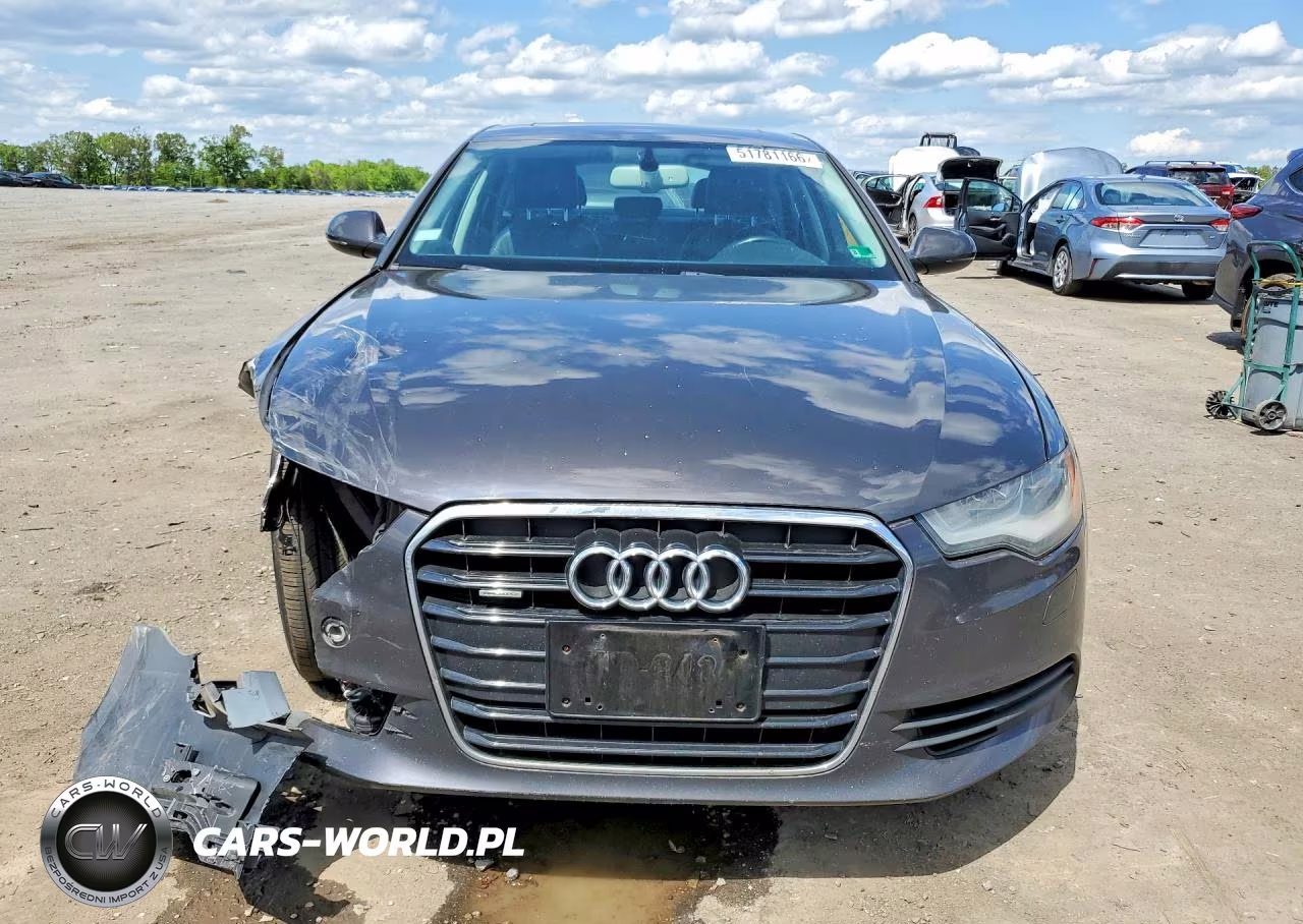 2012 Audi A6 VIN:WAUBGAFC6CN019927 - 5