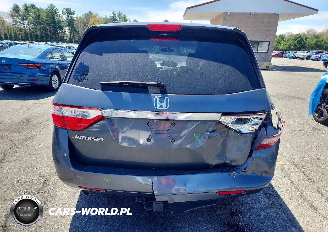 2011 Honda Odyssey Exl VIN:5FNRL5H66BB009701 - 6