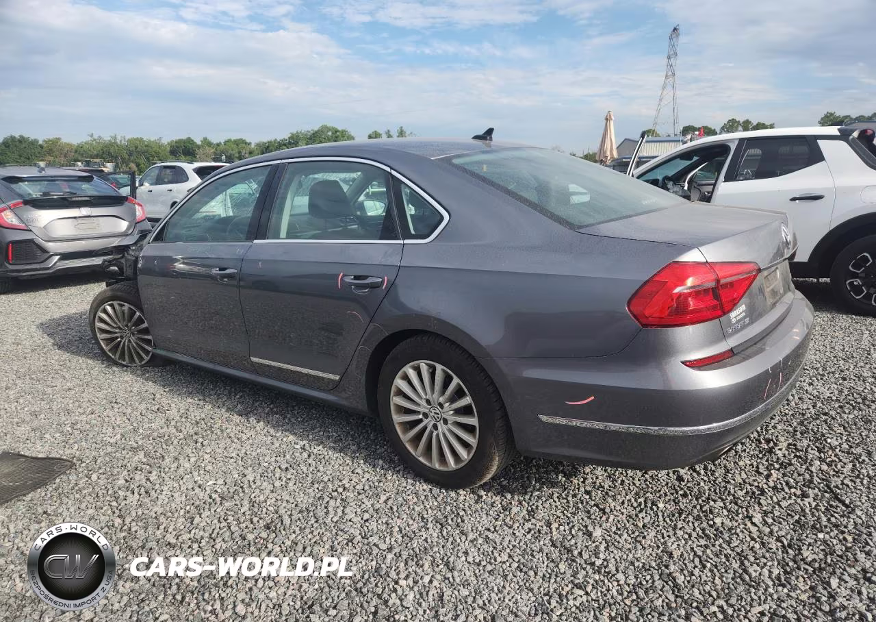 2016 Volkswagen Passat Se VIN:1VWBS7A31GC063019 - 2