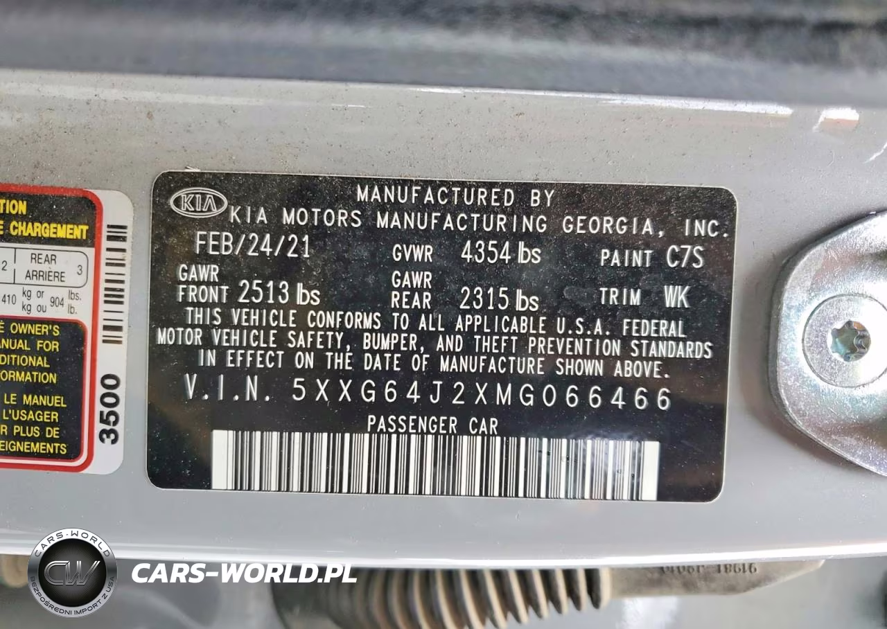 2021 Kia K5 Gt Line VIN:5XXG64J2XMG066466 - 13