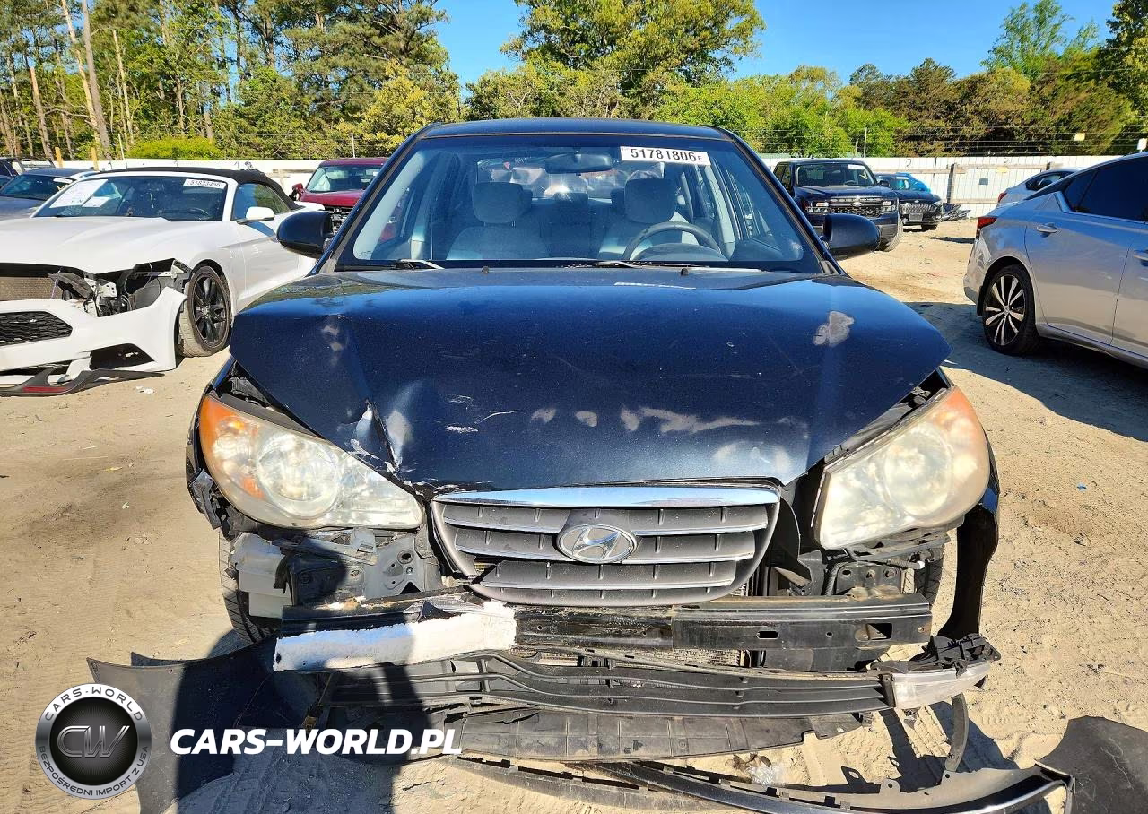 2009 Hyundai Elantra Gls VIN:KMHDU46D09U691782 - 5