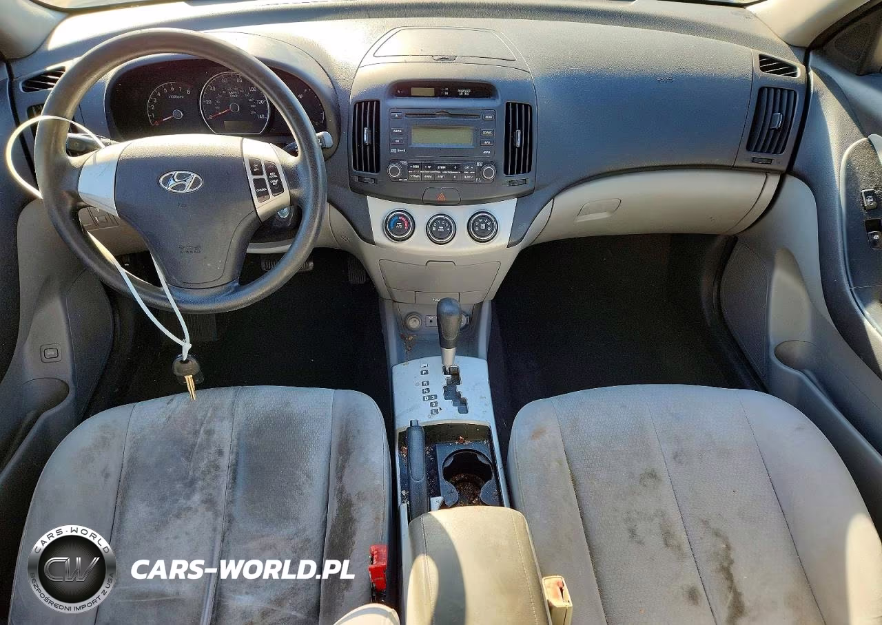 2009 Hyundai Elantra Gls VIN:KMHDU46D09U691782 - 8