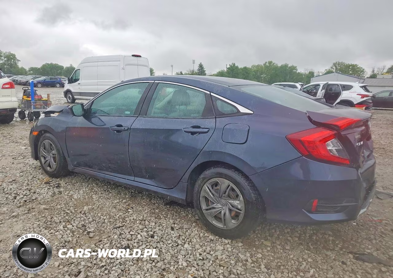 2019 Honda Civic Lx VIN:2HGFC2F66KH553602 - 2