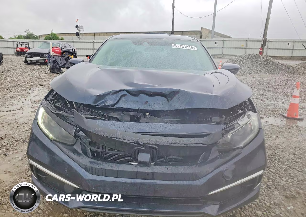 2019 Honda Civic Lx VIN:2HGFC2F66KH553602 - 5
