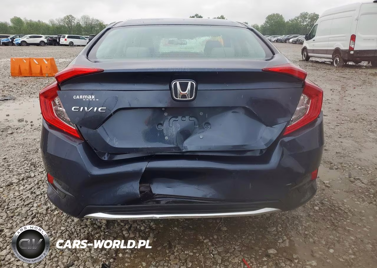 2019 Honda Civic Lx VIN:2HGFC2F66KH553602 - 6