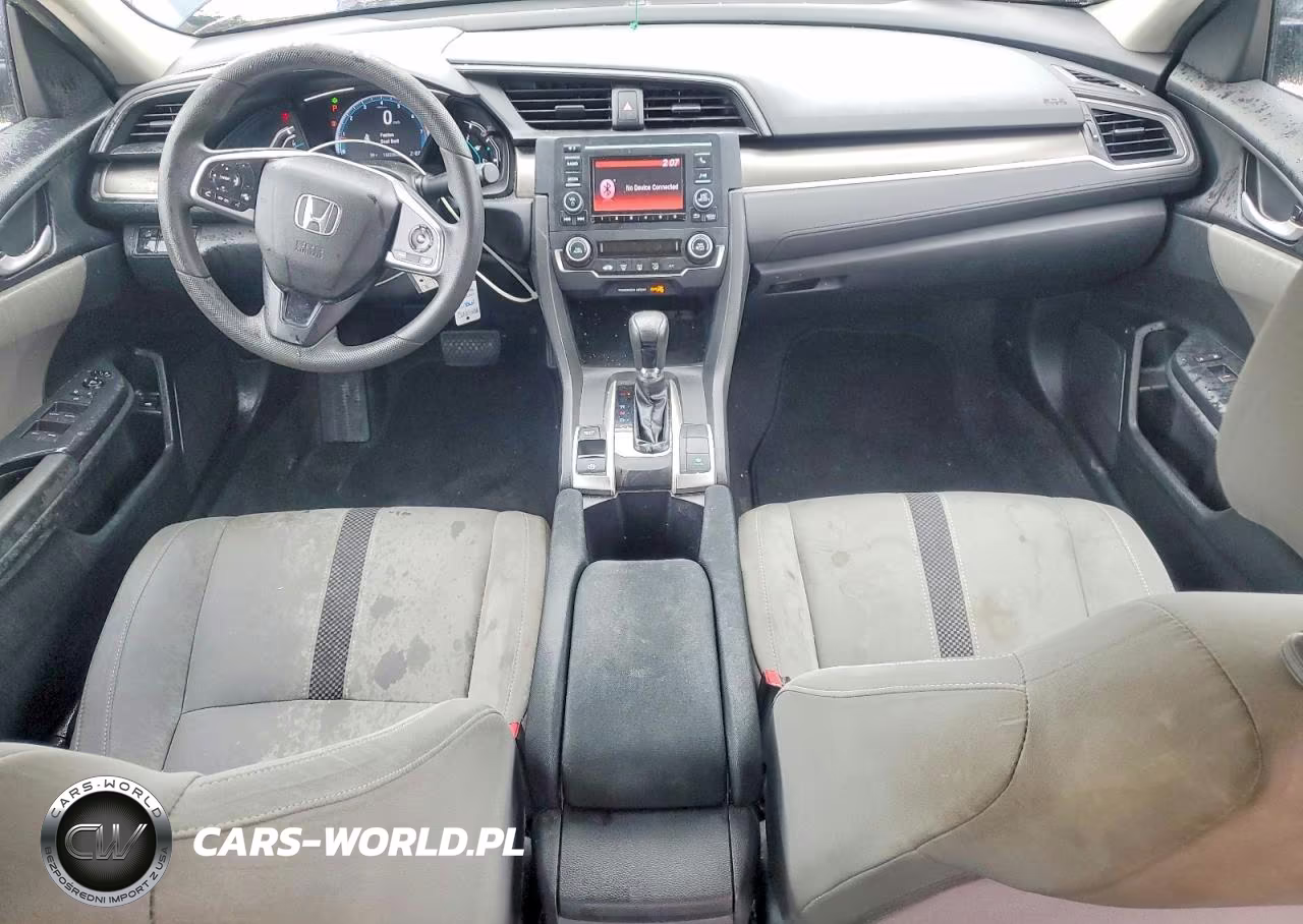 2019 Honda Civic Lx VIN:2HGFC2F66KH553602 - 8