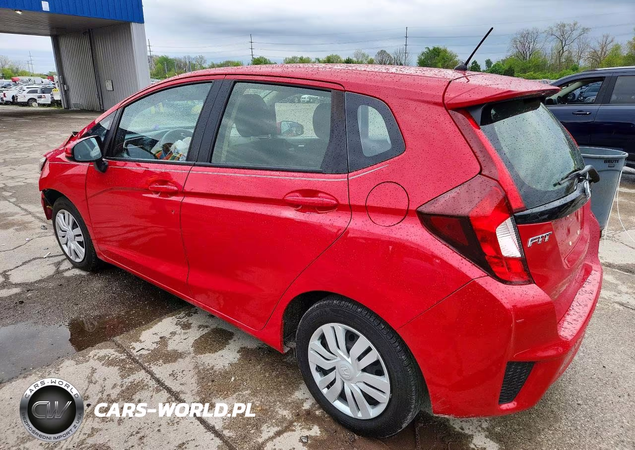 2016 Honda Fit Lx VIN:JHMGK5H51GX006881 - 2