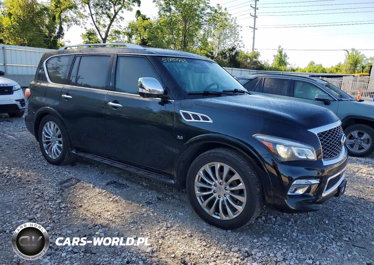 2016 Infiniti Qx80 Base VIN:JN8AZ2NE1G9125450 - 4