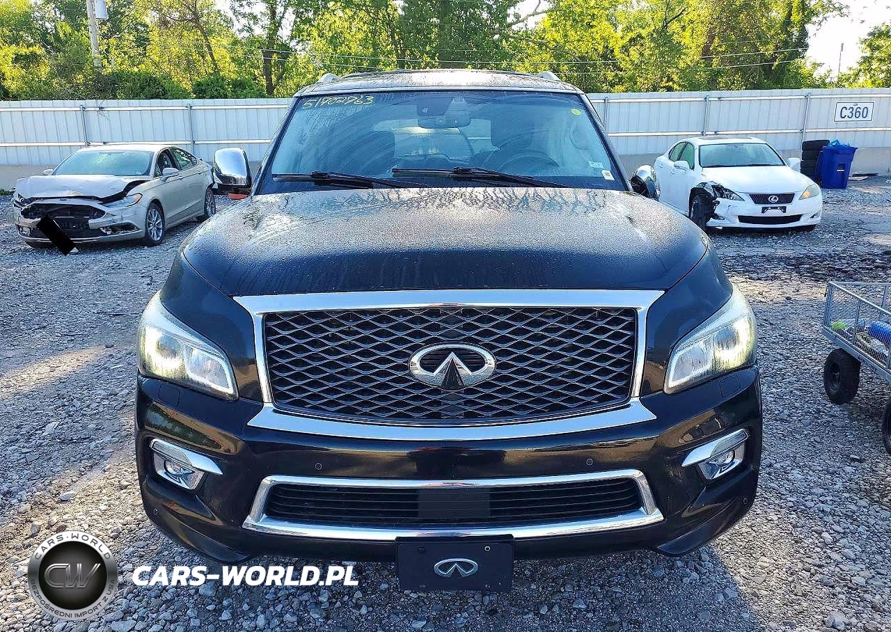 2016 Infiniti Qx80 Base VIN:JN8AZ2NE1G9125450 - 5