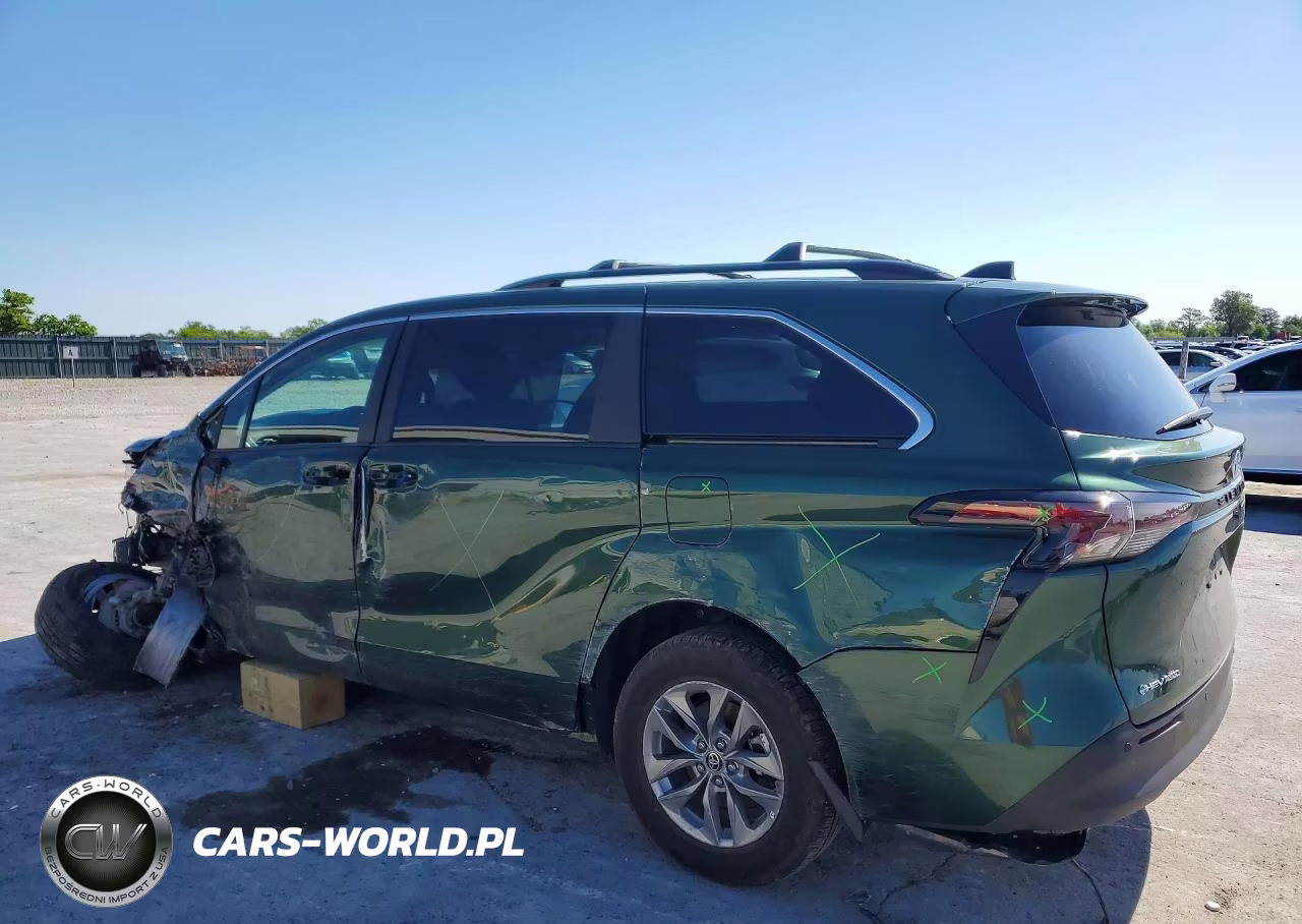 2025 Toyota Sienna Xle 7-Passenger VIN:5TDJSKFC8SS181733 - 2