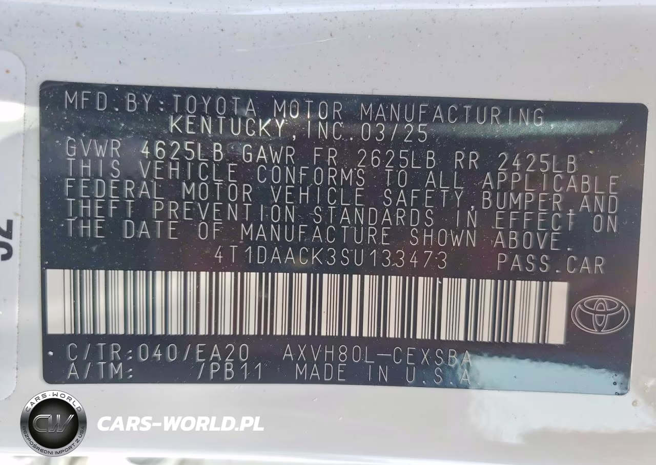 2025 Toyota Camry Se VIN:4T1DAACK3SU133473 - 13