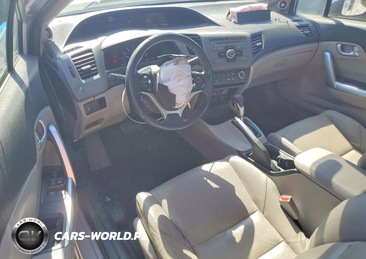 2012 Honda Civic Exl VIN:2HGFG3B0XCH509146 - 8