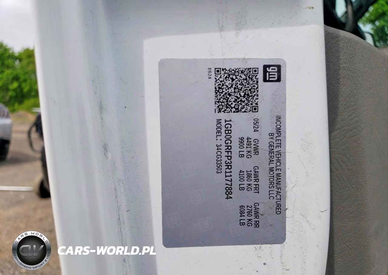 2024 Chevrolet Express Utility - Service Truck VIN:1GB0GRFP3R1177884 - 13