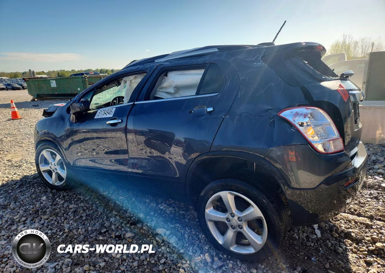 2016 Chevrolet Trax Ltz VIN:3GNCJRSB9GL189605 - 2