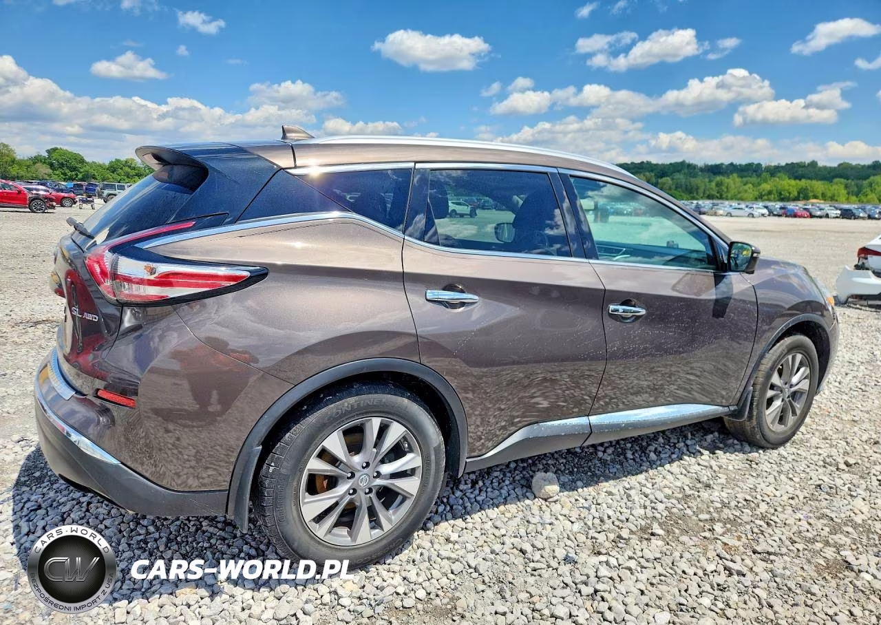 2017 Nissan Murano Sl VIN:5N1AZ2MH0HN109350 - 3